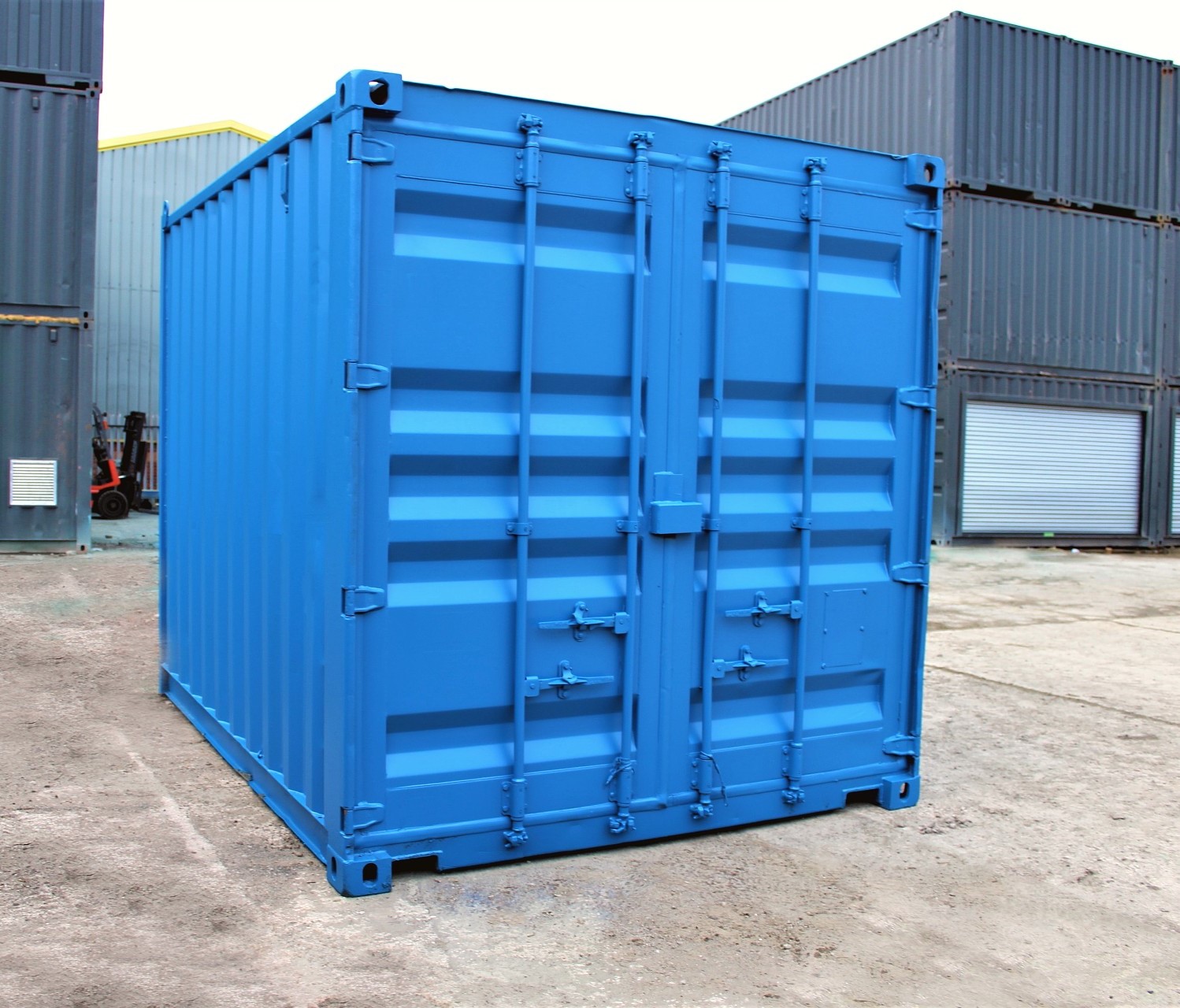 10ft Used Shipping Container - S2 Doors - Image 8