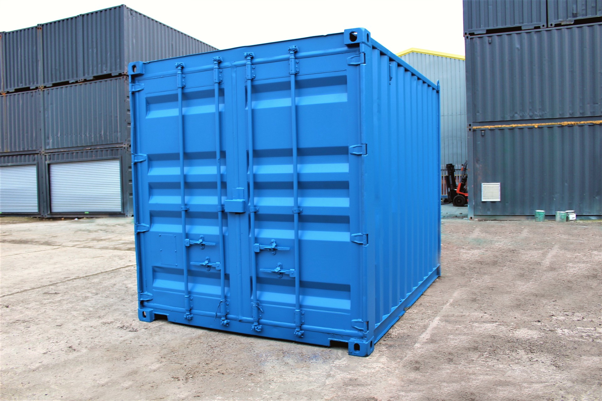 10ft Used Shipping Container - S2 Doors - Image 9