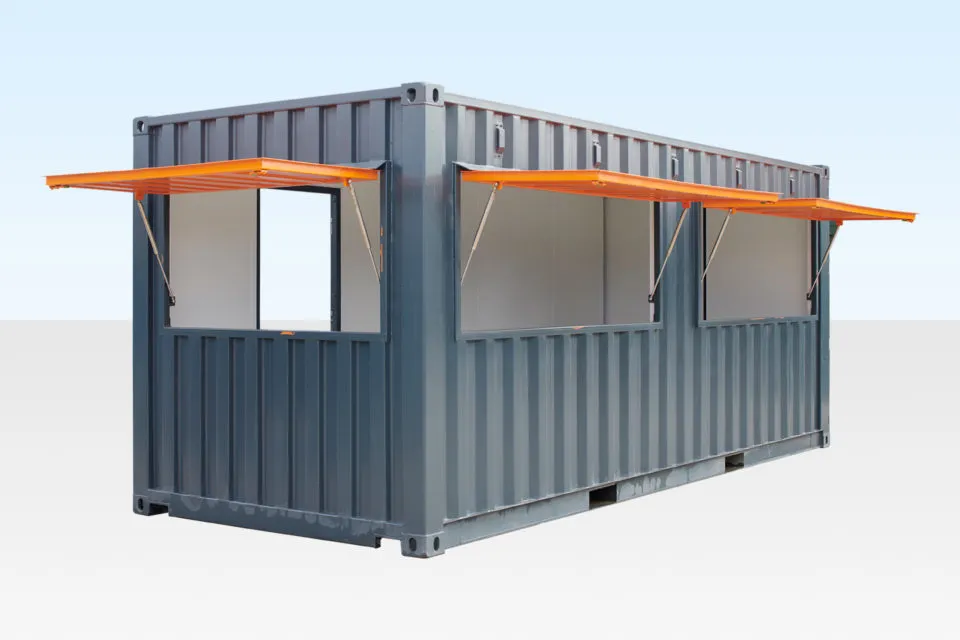20ft Shipping Container Cafe (6.1m) – Modular Coffee Shop Unit for Sale - Image 4