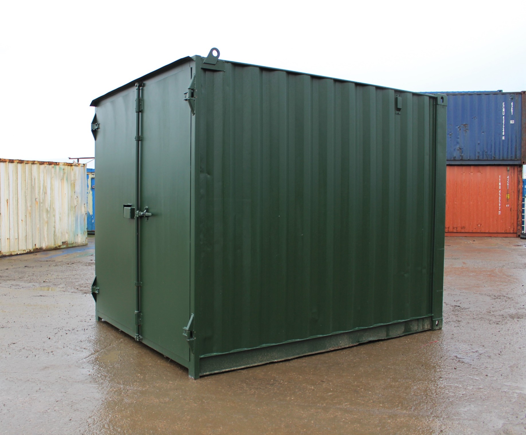 10ft Used Shipping Containers 10ft S1 Doors - Image 5