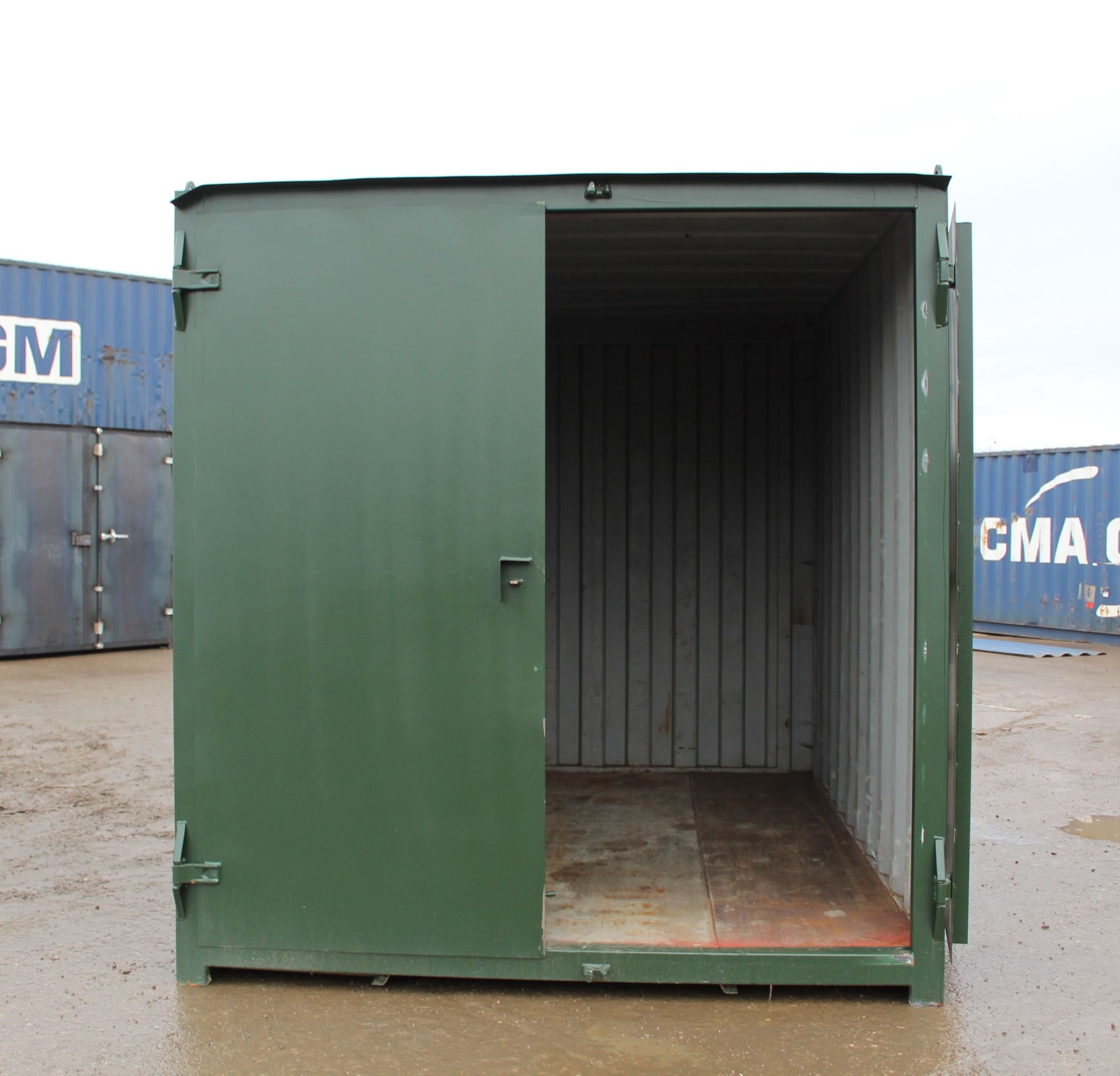 10ft Used Shipping Containers 10ft S1 Doors - Image 6