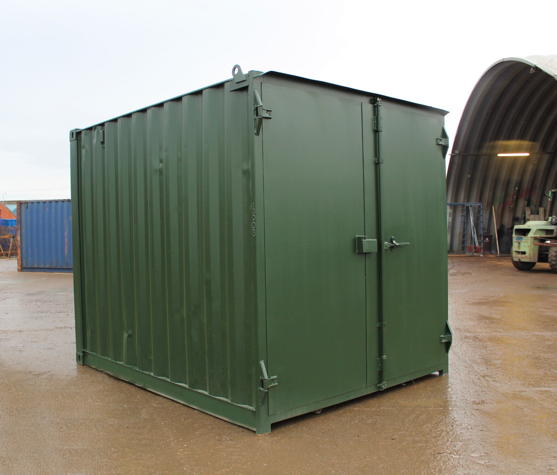 10ft Used Shipping Containers 10ft S1 Doors - Image 9