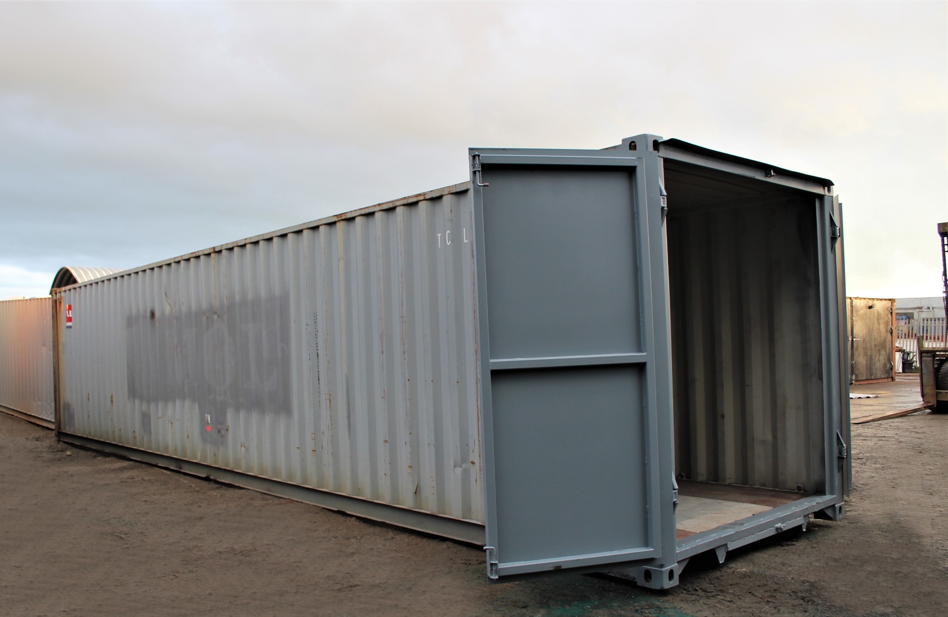 Used 40ft Shipping Containers For Sale 40ft ISO S1 Doors - Image 5