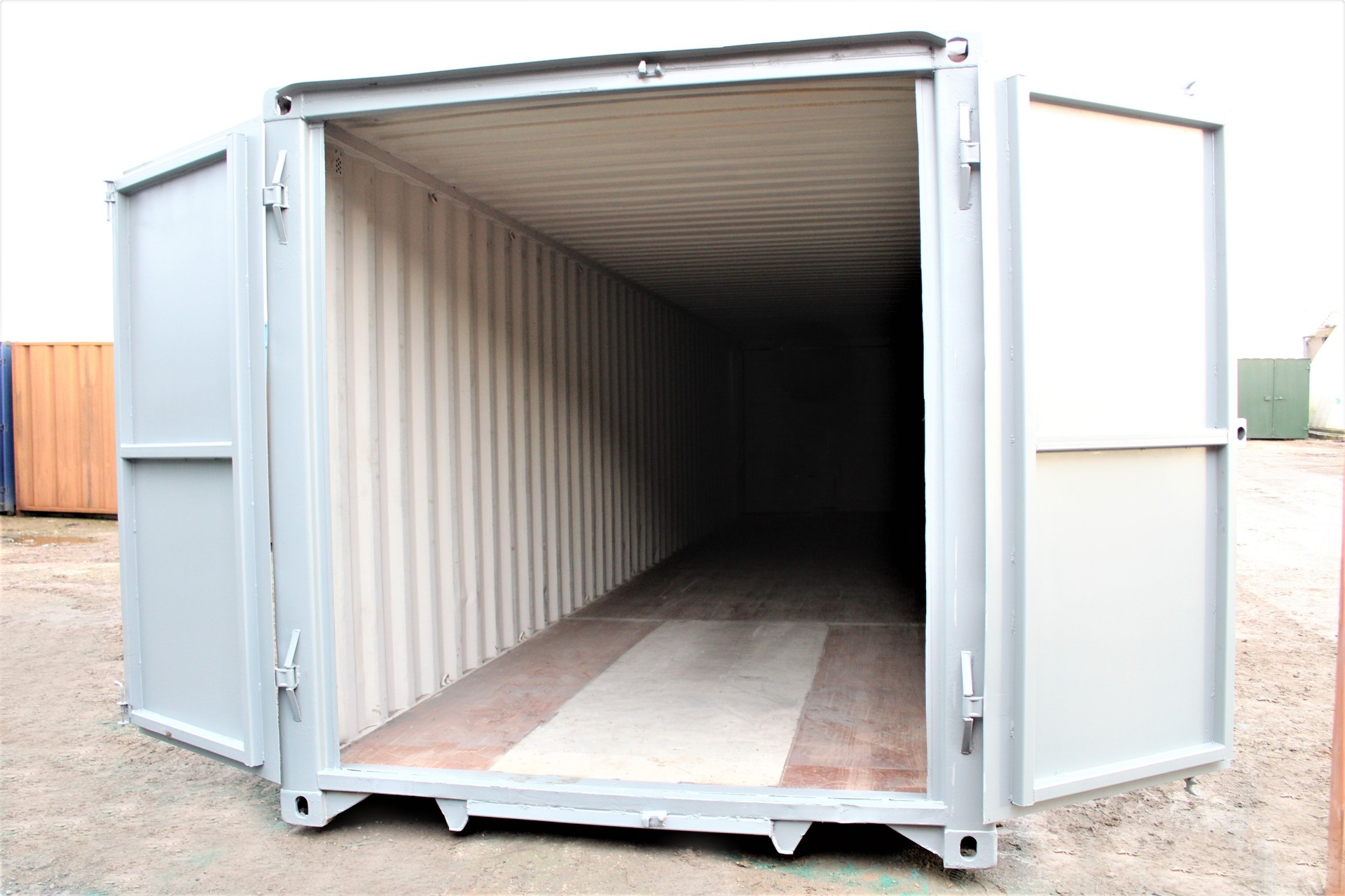 Used 40ft Shipping Containers For Sale 40ft ISO S1 Doors - Image 6