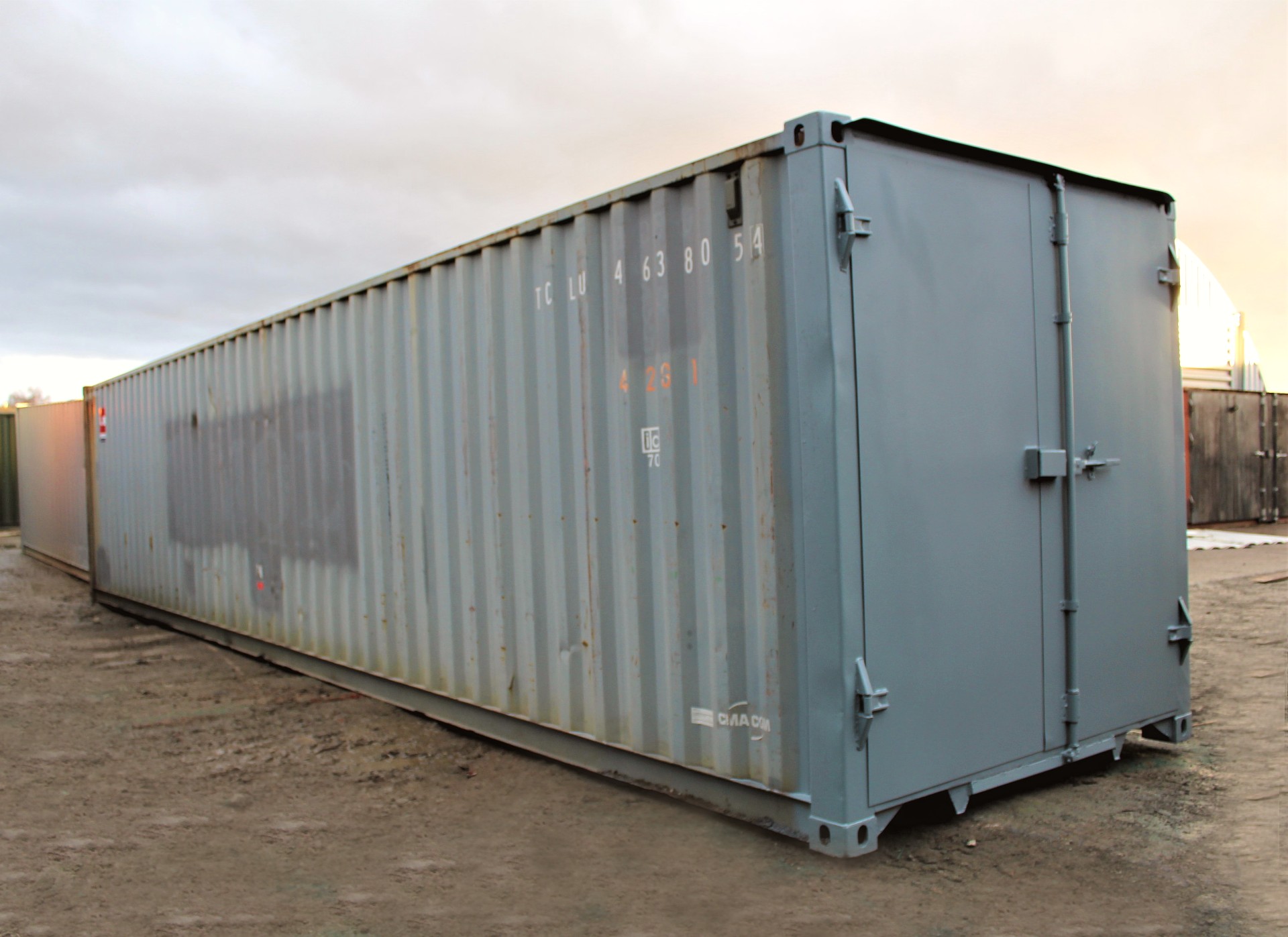 Used 40ft Shipping Containers For Sale 40ft ISO S1 Doors - Image 8