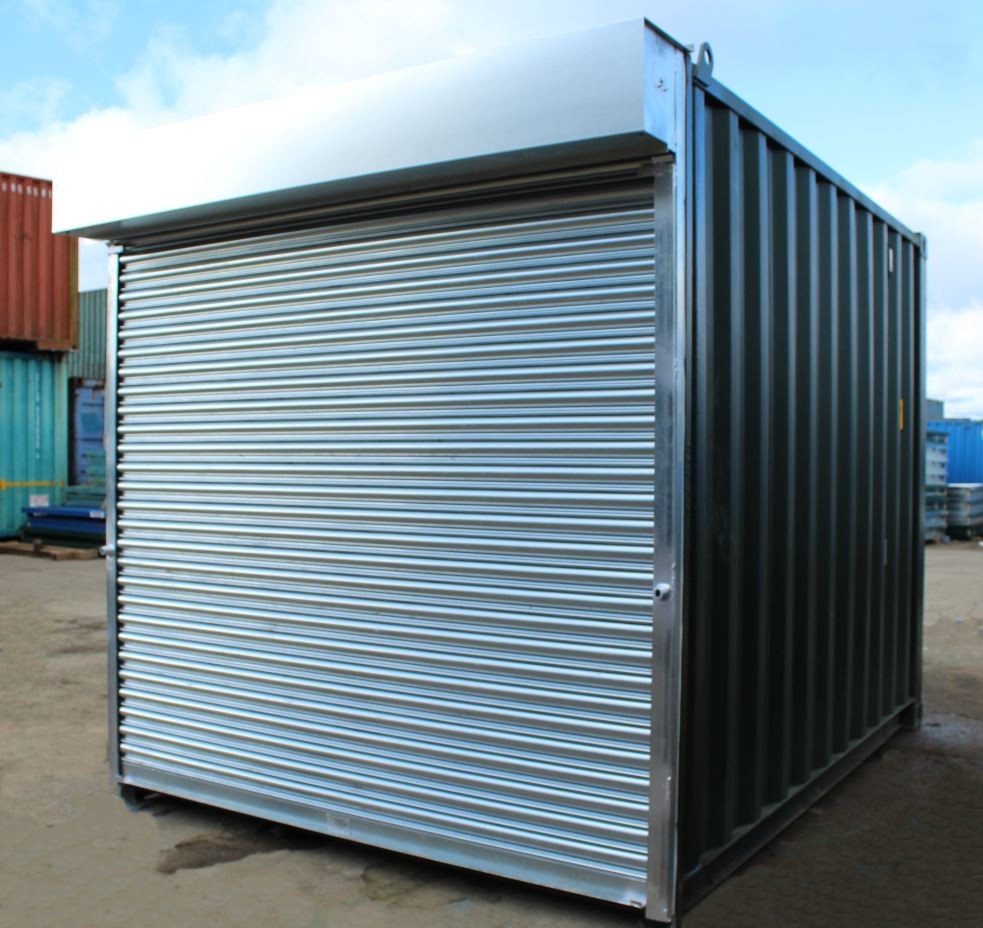 10ft Used Shipping Containers - S4 Doors