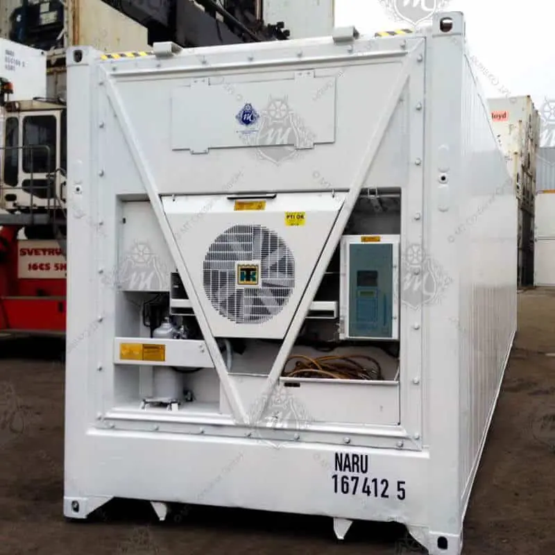 40ft (12m) High Cube Reefer Shipping Container | NARU 167412-5