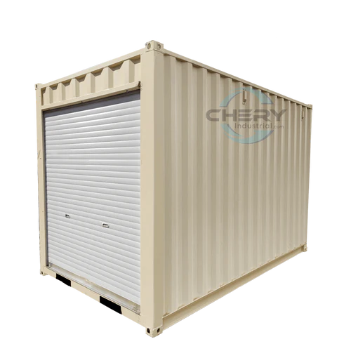 12ft Shipping Container for Sale – Small Storage Unit with Roll-Up Door - Image 3