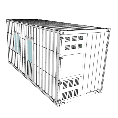 20ft Container House for Sale – Modified Shipping Container Home Unit - Image 4