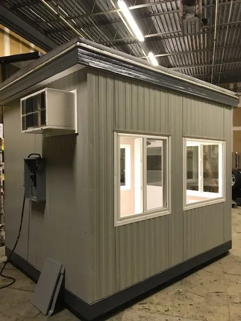 8ft x 10ft (2.4m x 3m) Guard Booth for Sale – Security Cabin Unit - Image 2