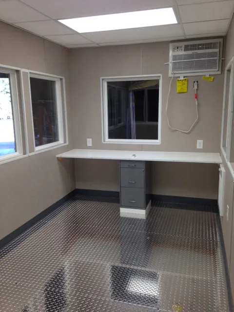 8ft x 16ft (2.4m x 4.9m) Guard Booth for Sale – Security Cabin Unit - Image 2
