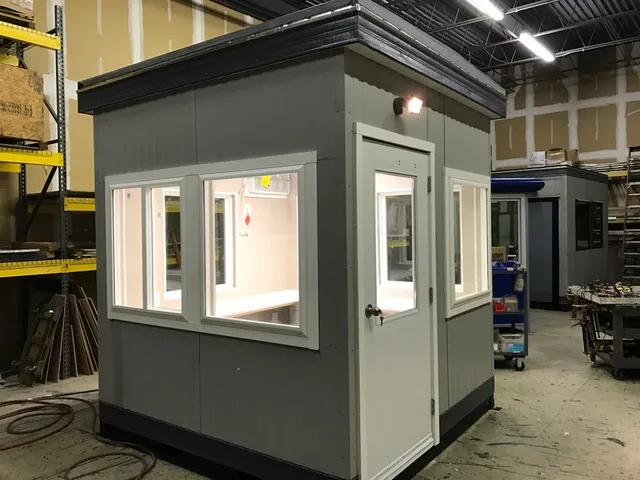 8ft x 8ft (2.4m x 2.4m) Guard Booth for Sale – Security Cabin Unit - Image 3