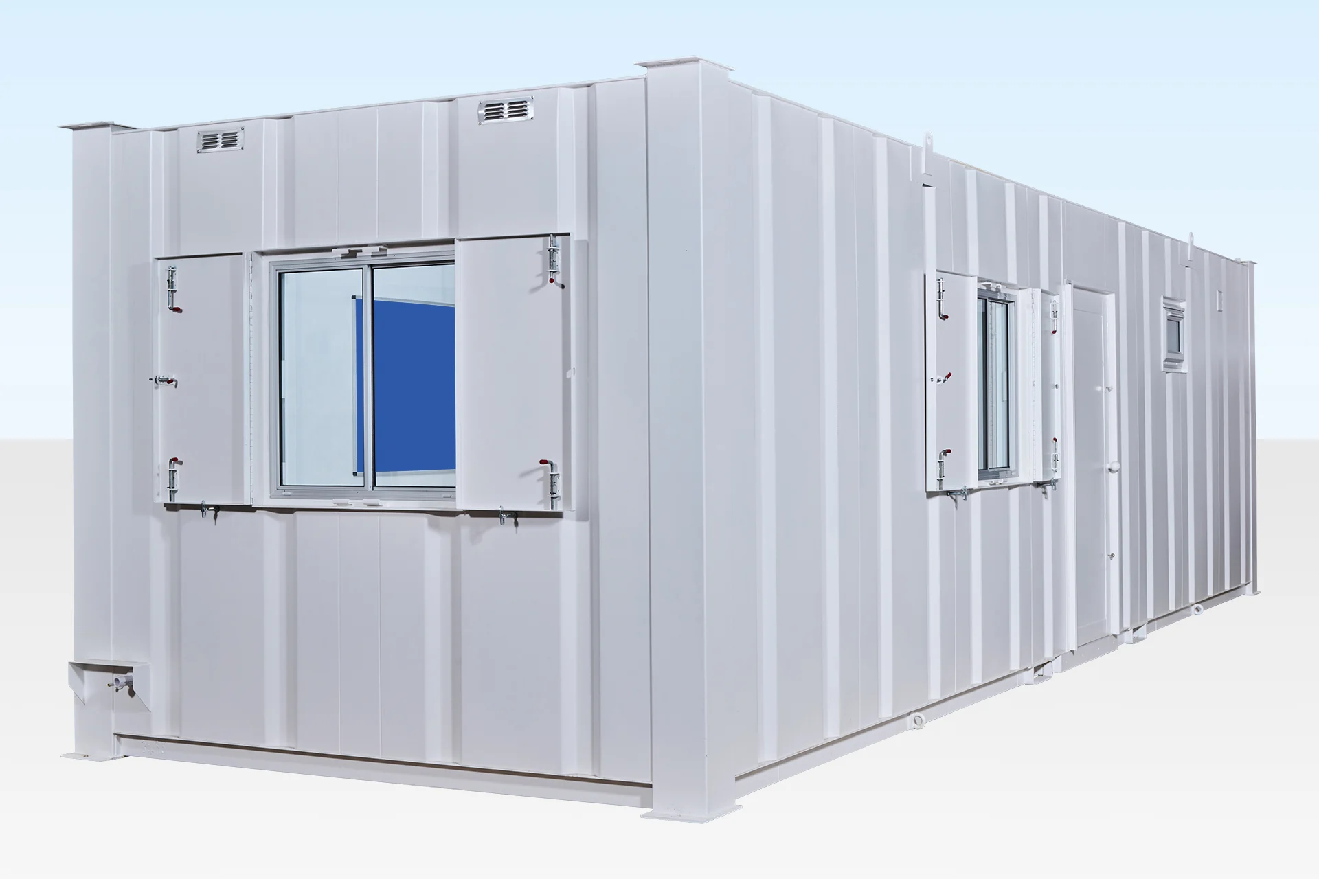 32ft x 10ft (9.8m x 3m) Anti-Vandal Canteen & 2+1 Toilet Unit - Image 2