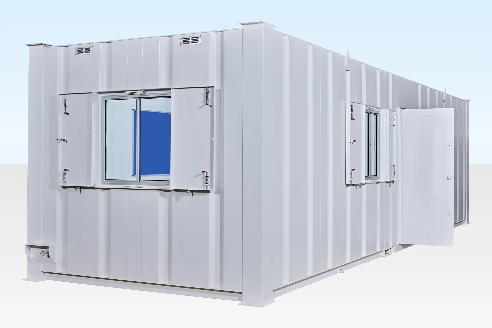 32ft x 10ft (9.8m x 3m) Anti-Vandal Canteen & 2+1 Toilet Unit