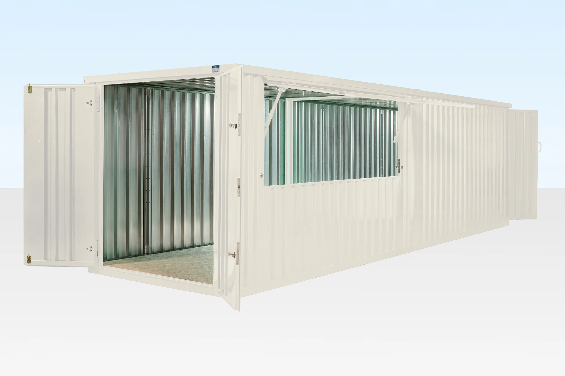 4m XL Flat Pack Kiosk & End Linked Store Bundle (Custom Colour) - Image 7