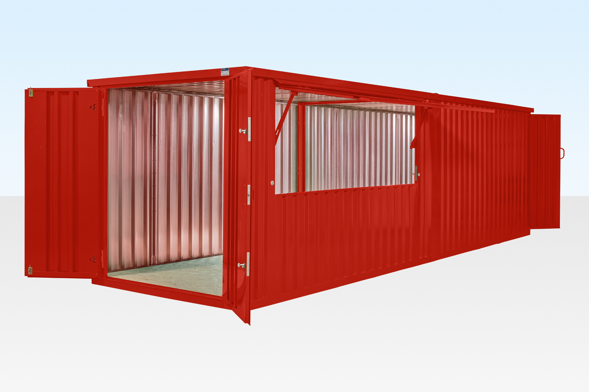 4m XL Flat Pack Kiosk & End Linked Store Bundle (Custom Colour) - Image 8