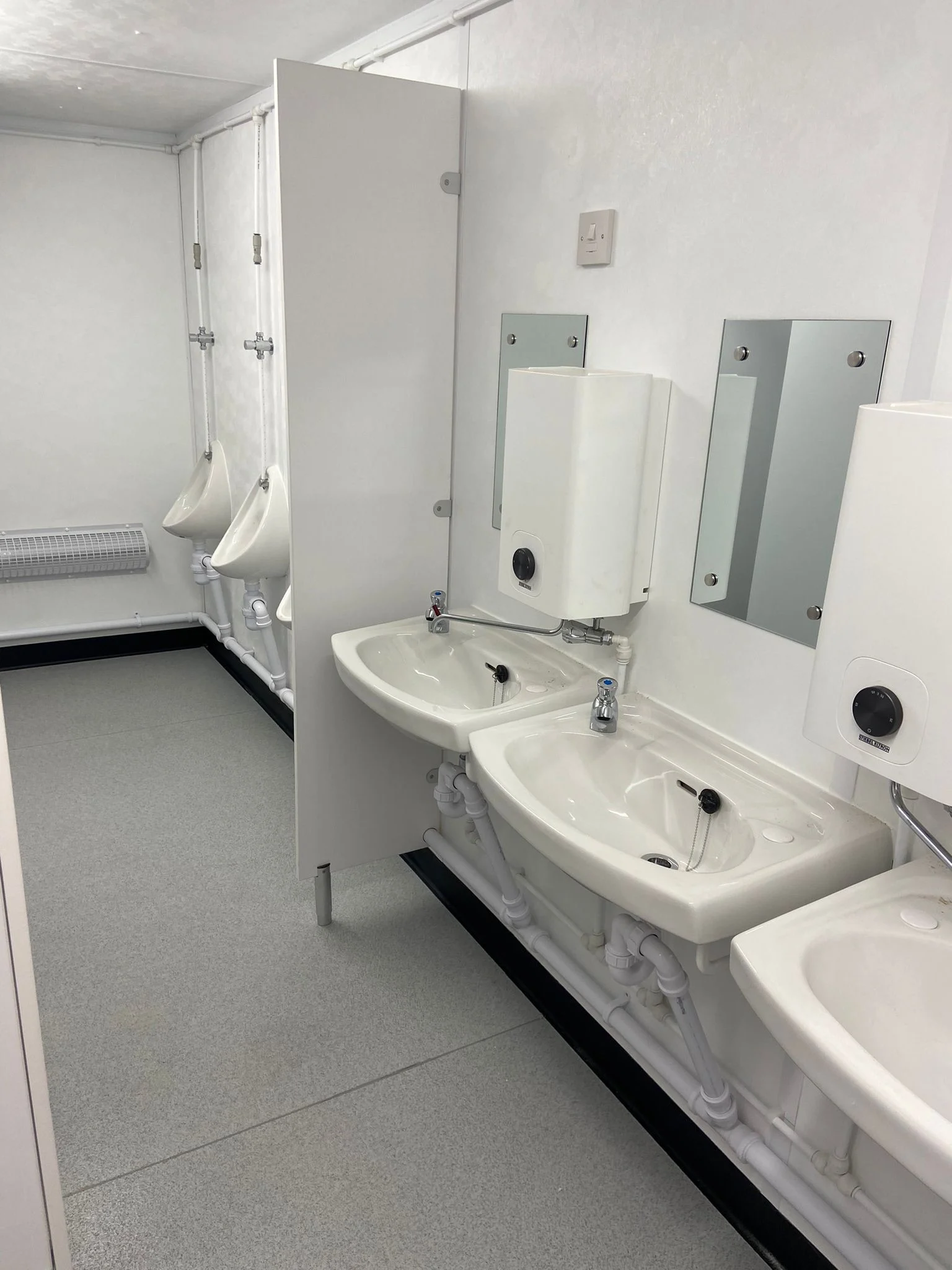6+1 Steel Toilet Unit | Portable Toilet Block - Image 3