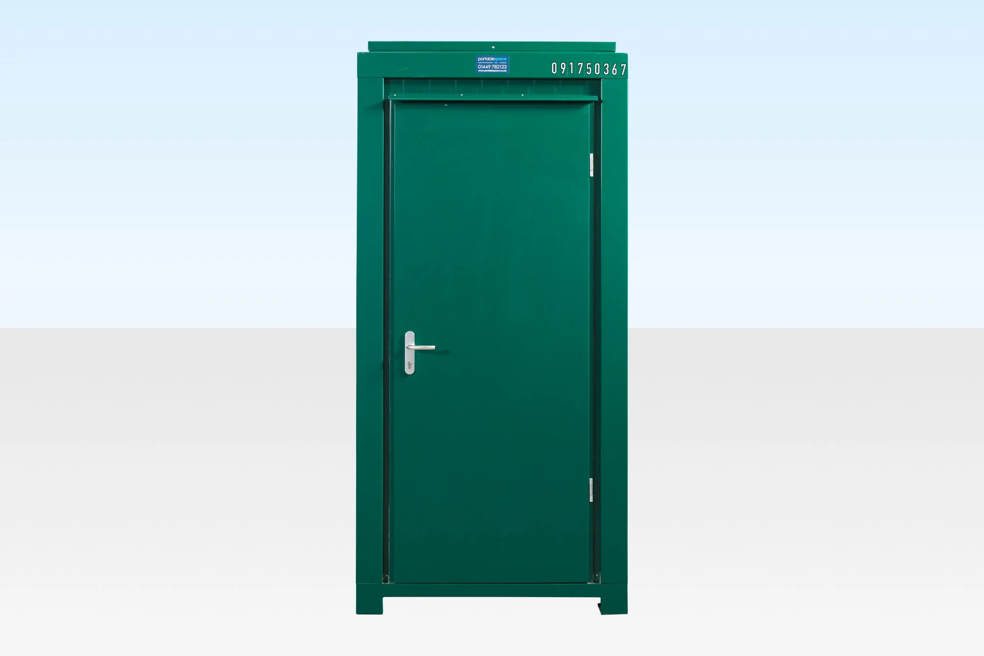 Single Mains Toilet Unit 1.2m x 1.4m | RAL 6005 - Image 5