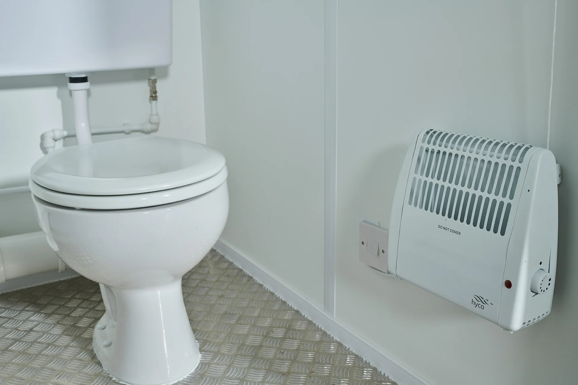 Steel Anti-Vandal Twin (1+1) Toilet Unit | Portable Toilet Block - Image 7