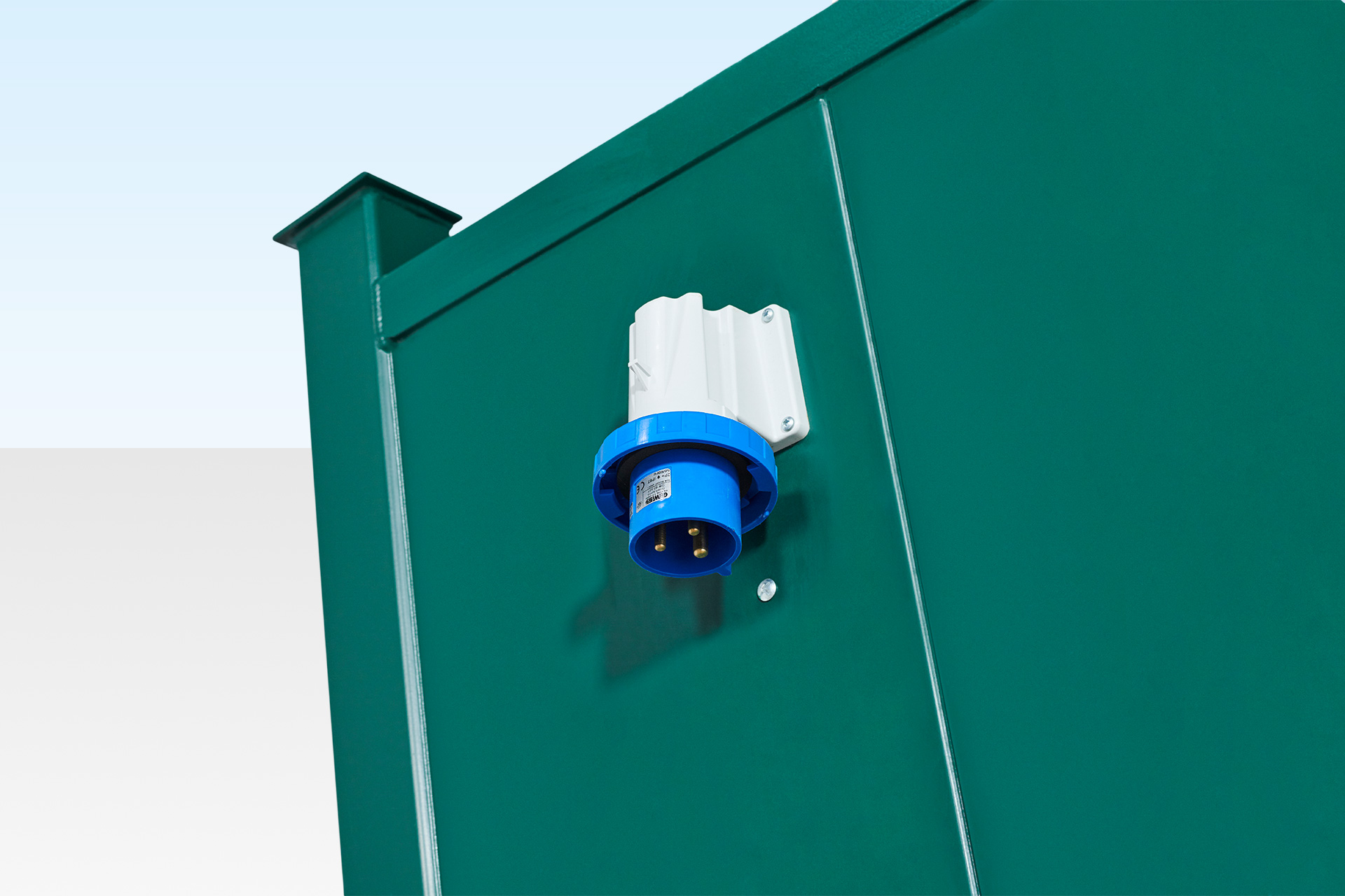 Steel Anti-Vandal Twin (1+1) Toilet Unit | Portable Toilet Block - Image 11