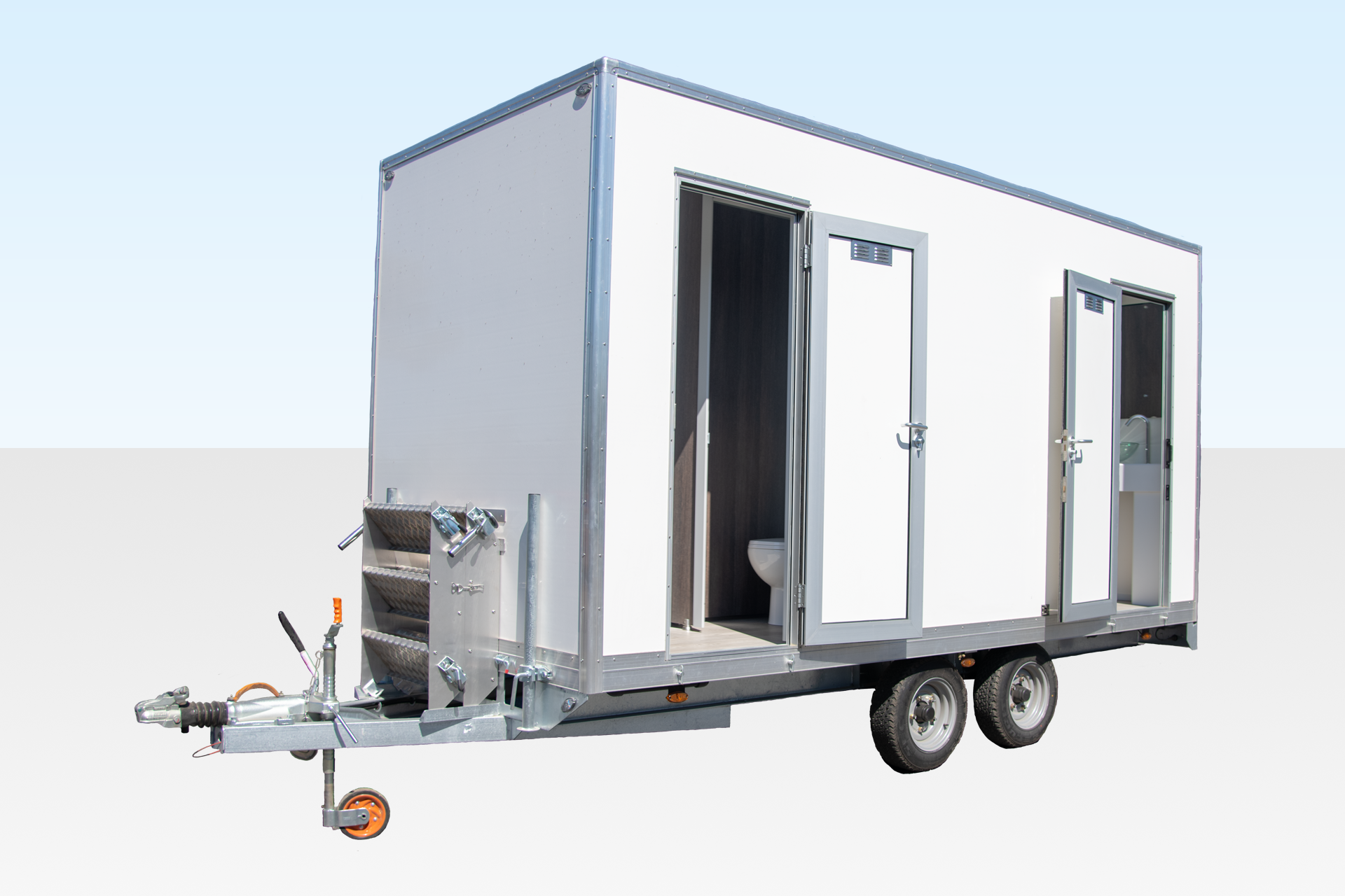 2+2 Towable Toilet Unit | Portable Toilet Trailer - Image 2