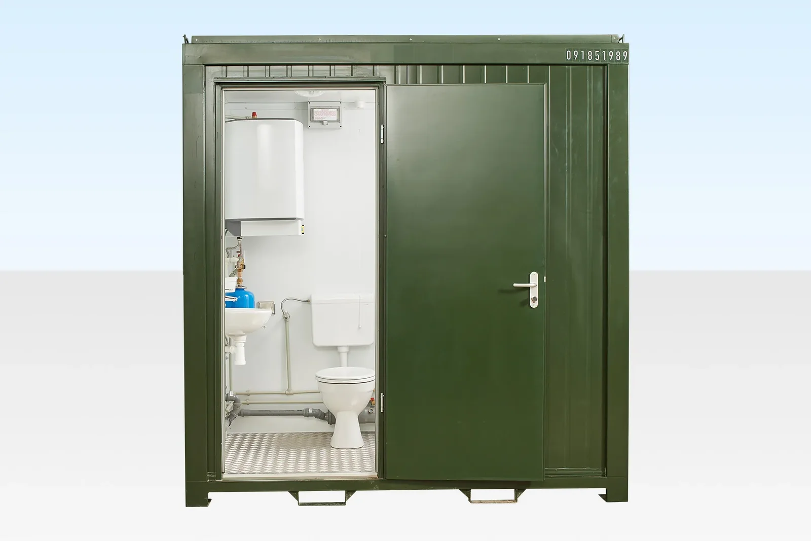 8ft x 5ft (2.4m x 1.5m) Portable Toilet & Shower Unit