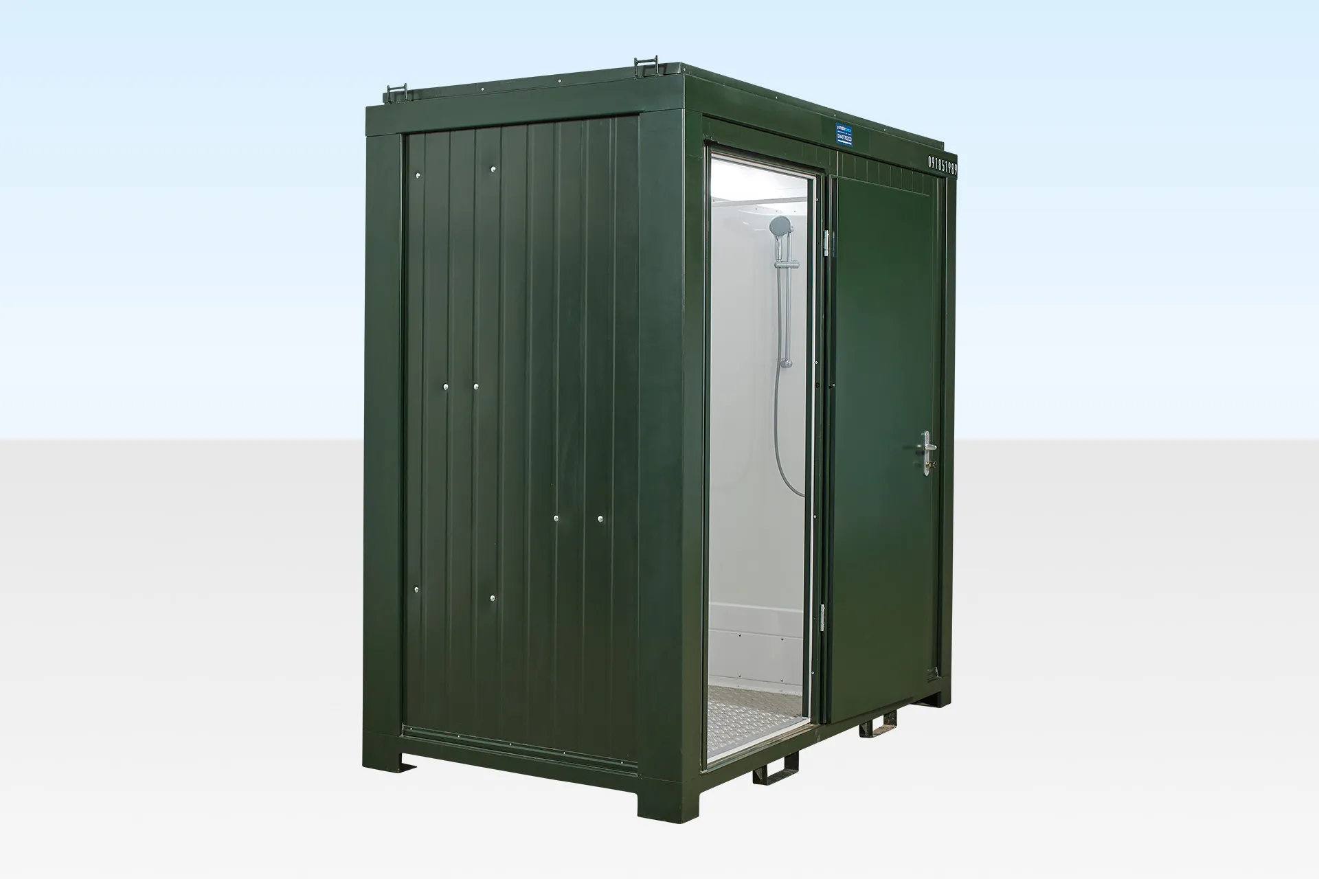 8ft x 5ft (2.4m x 1.5m) Portable Toilet & Shower Unit - Image 2