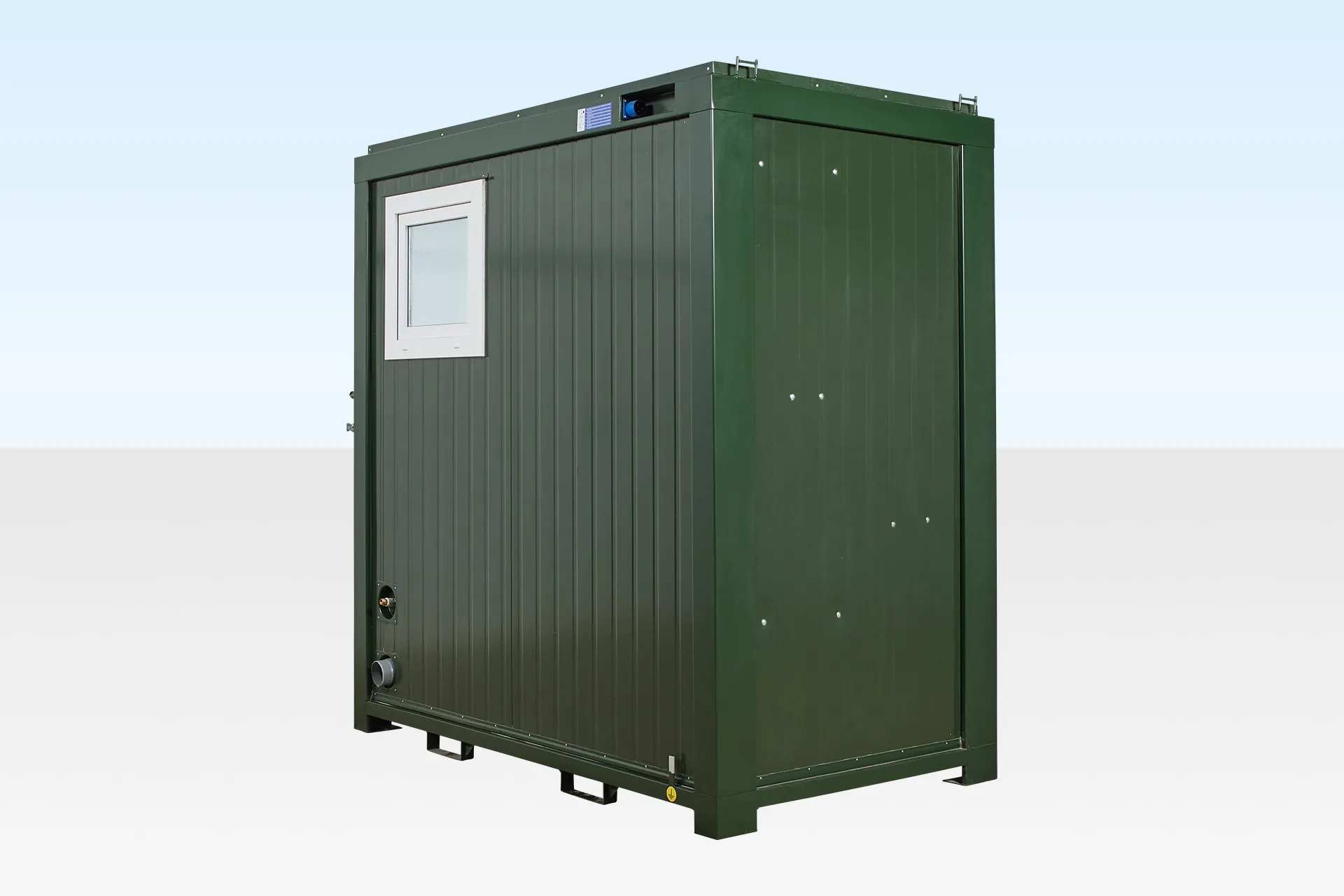 8ft x 5ft (2.4m x 1.5m) Portable Toilet & Shower Unit - Image 3