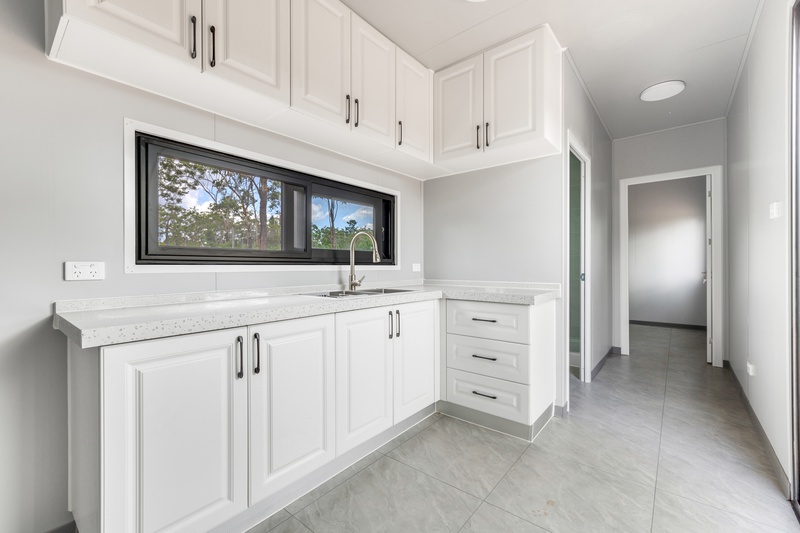 40ft (12m) 2-Bedroom Container Home | Fully Finished with Kitchen, Living Area & Bathroom - Image 9