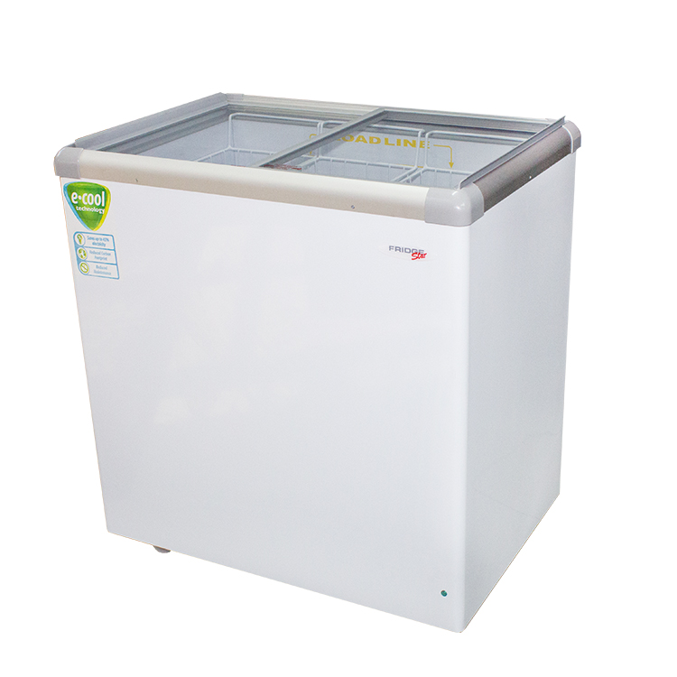 Chest Freezer glass top perfect for Fast Food or Spaza Shops